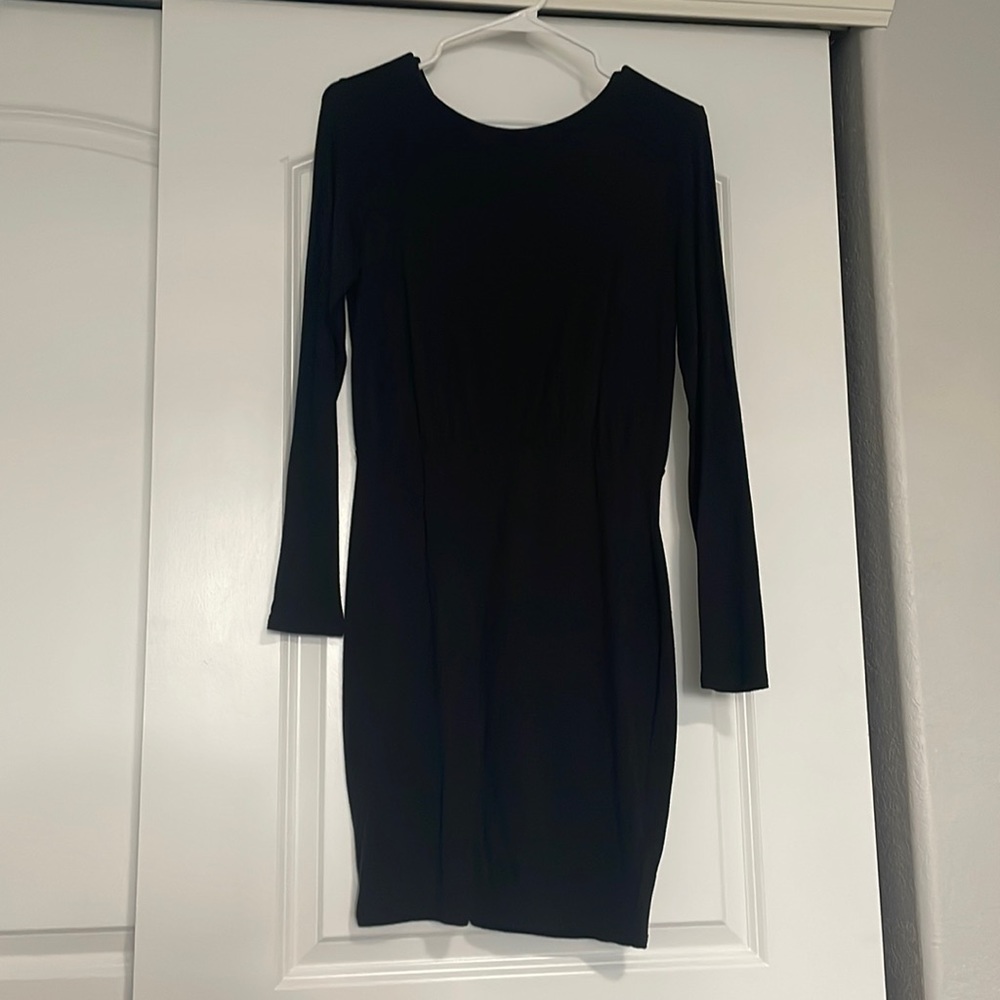 Lulus Backless Cotton Dress Size M
